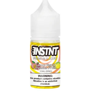 INSTNT Lemon Peach Passion Fruit Premium Salt Nic E Liquid
